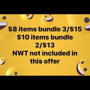 Bundle and Save!!!! Read below 4 details.